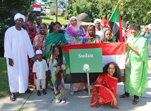 Sudanese community on One World Day